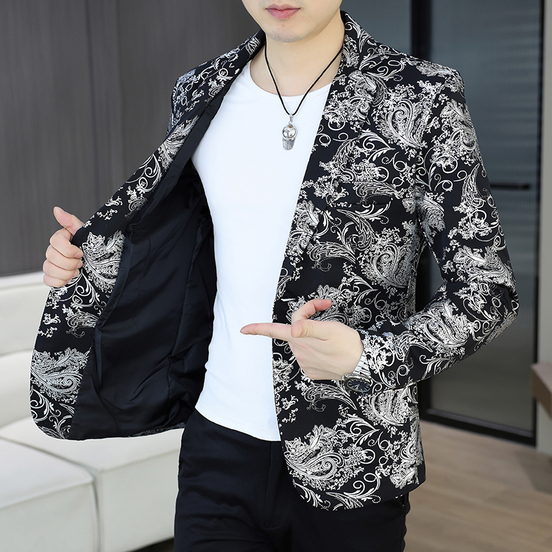 Korean Men Formal Wear - Blazer Outdoor Heren Fietsmode Zakelijk Casual