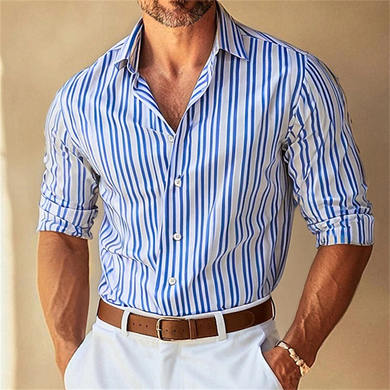 Large Men Formal Wear - 10 Kleuren Heren Formele Revers Knoopsluiting