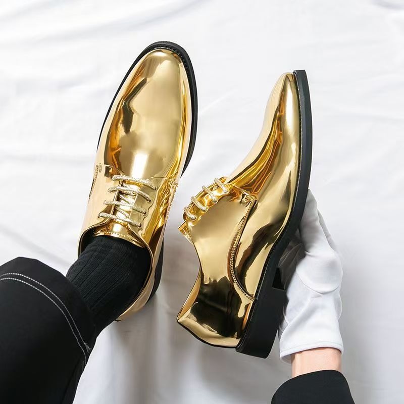 Formal Men Daily Wear Shoes - Dagelijkse puntige leren schoenen voor heren,
