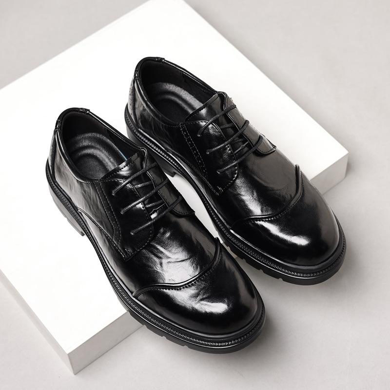 Leren herenschoenen voor casua - Men Formal Wear Office recensie en prijs