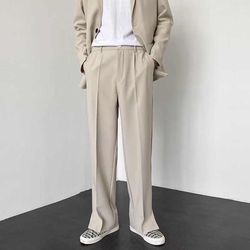 Grey Khaki Zwart Pak Broek Man - Korean Men Formal Wear recensie en prijs