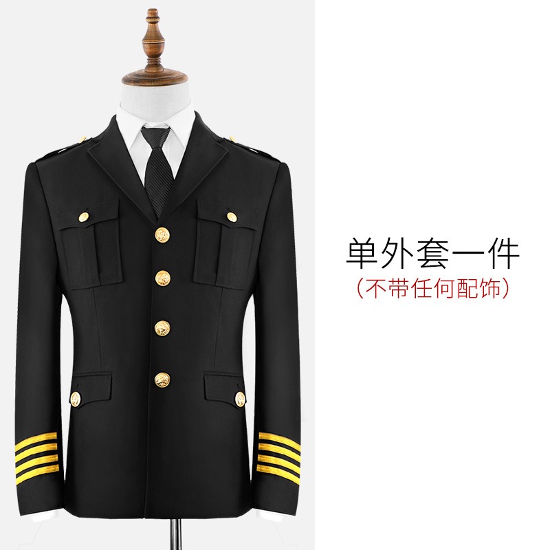 Mannen Zwart Uniform Pak Hoge  - Men Formal Wear Outfits recensie en prijs