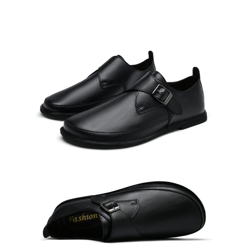 Leren Munk-schoenen voor heren - Formal Men Daily Wear Shoes recensie en prijs