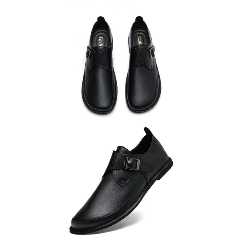 Leren Munk-schoenen voor heren - Formal Men Daily Wear Shoes recensie en prijs