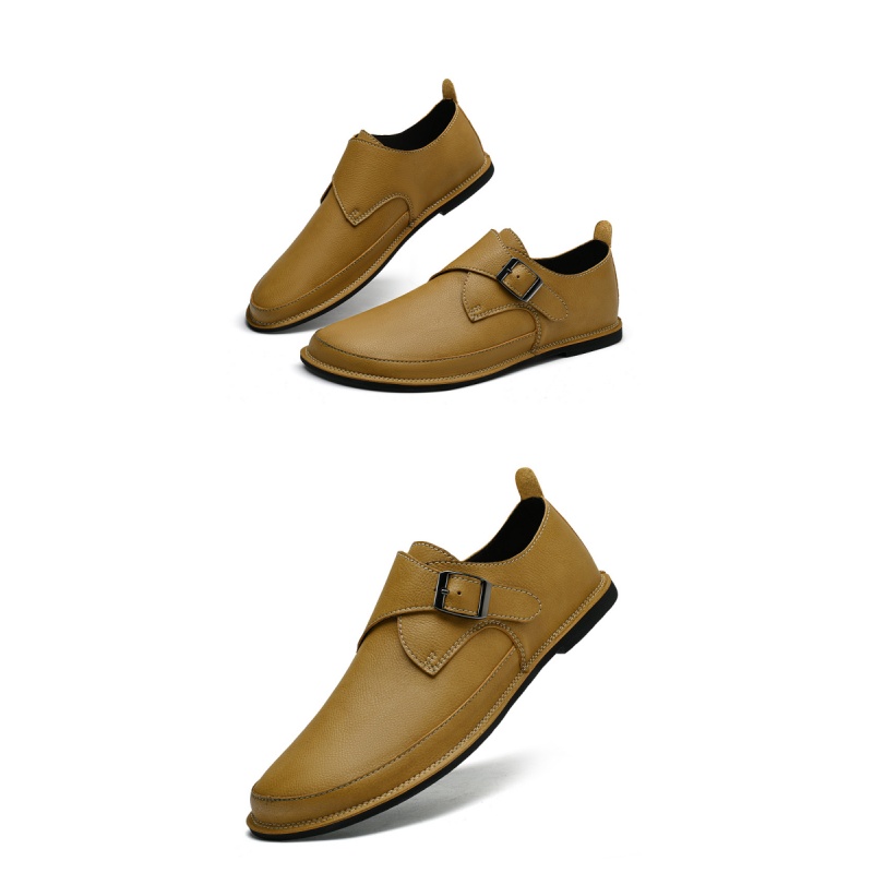 Leren Munk-schoenen voor heren - Formal Men Daily Wear Shoes recensie en prijs