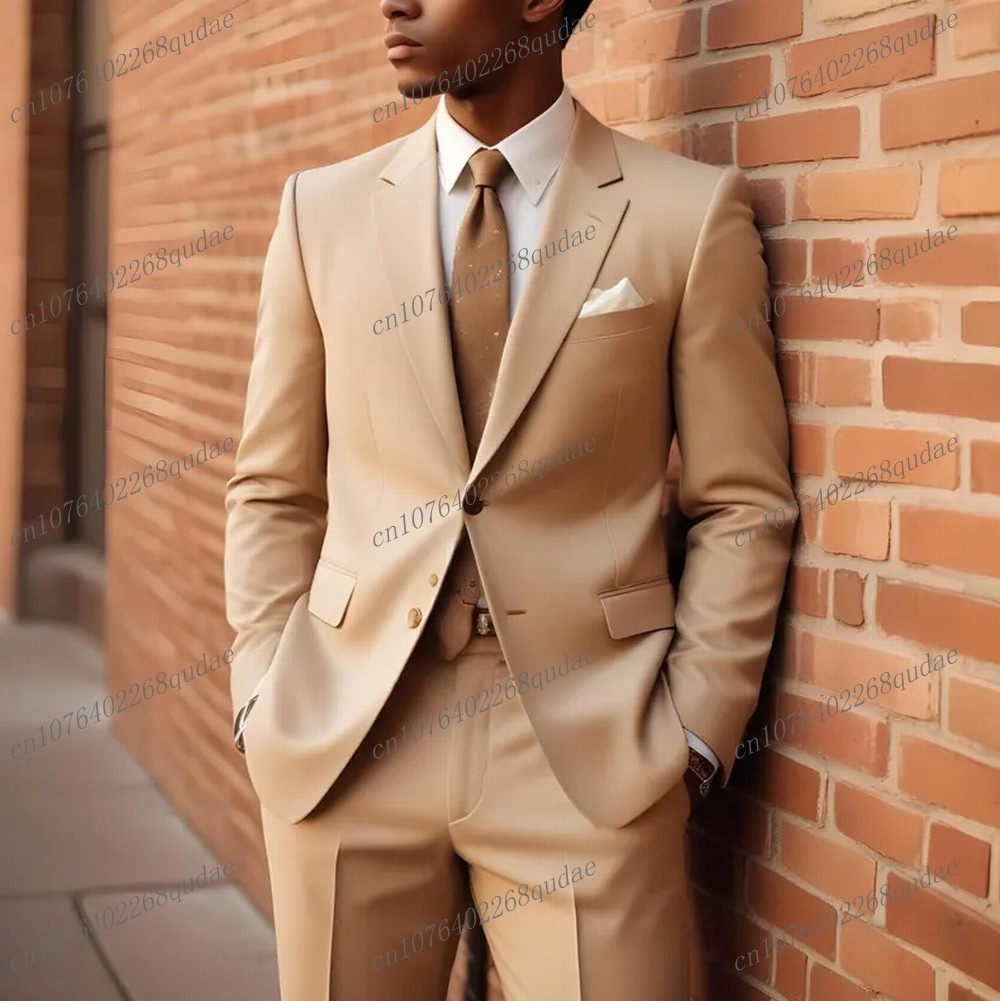 Nieuwe Oranje Mannen Pak Forme - Formal Wear Jersey For Men recensie en prijs