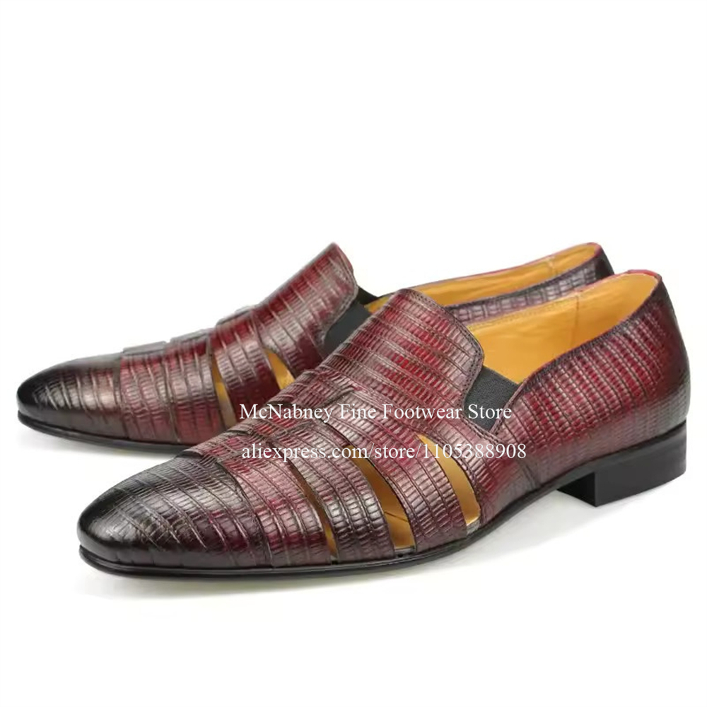 Ademende uitgesneden bordeauxr - Formal Men Daily Wear Shoes recensie en prijs
