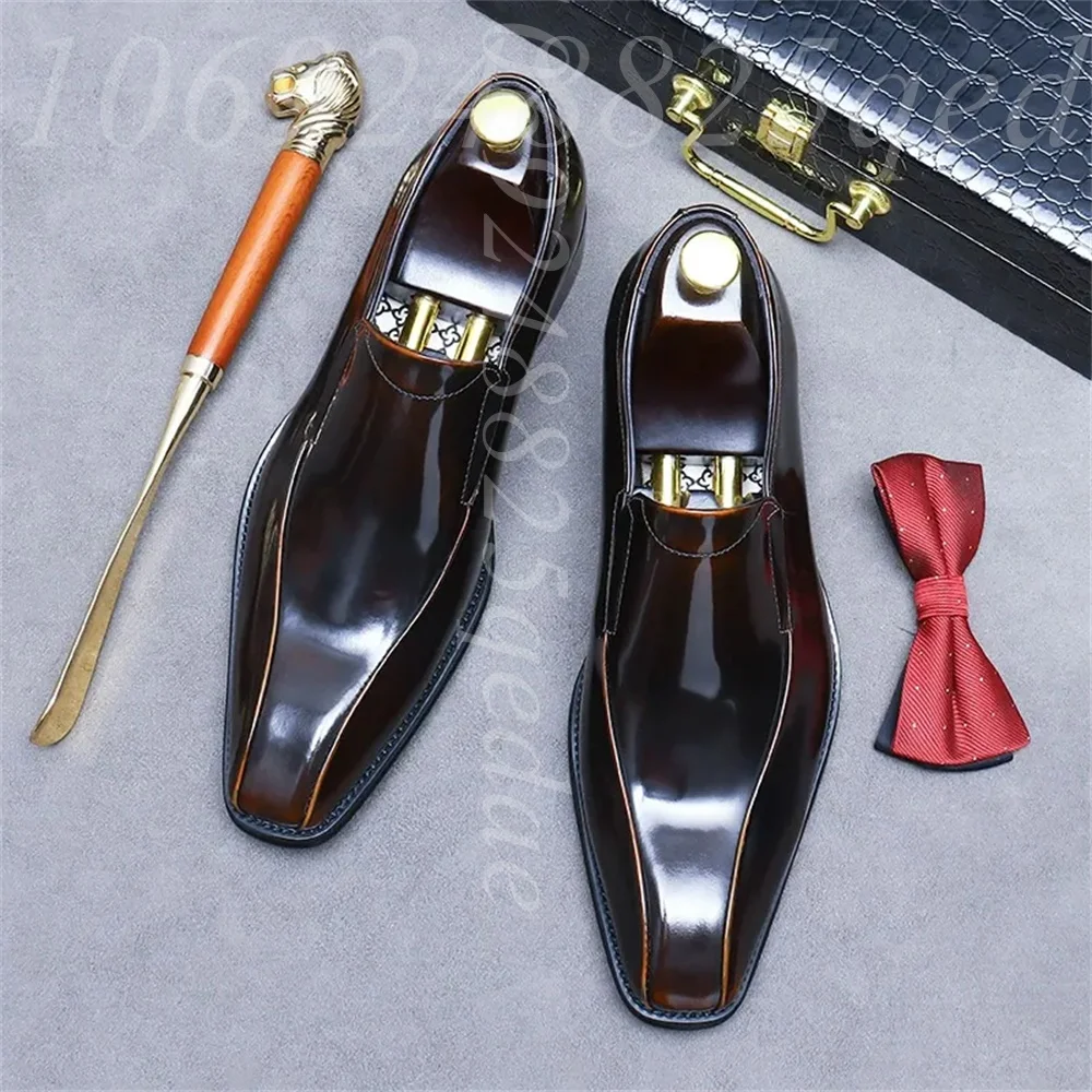 Handgemaakte vintage veterscho - Formal Men Daily Wear Shoes recensie en prijs
