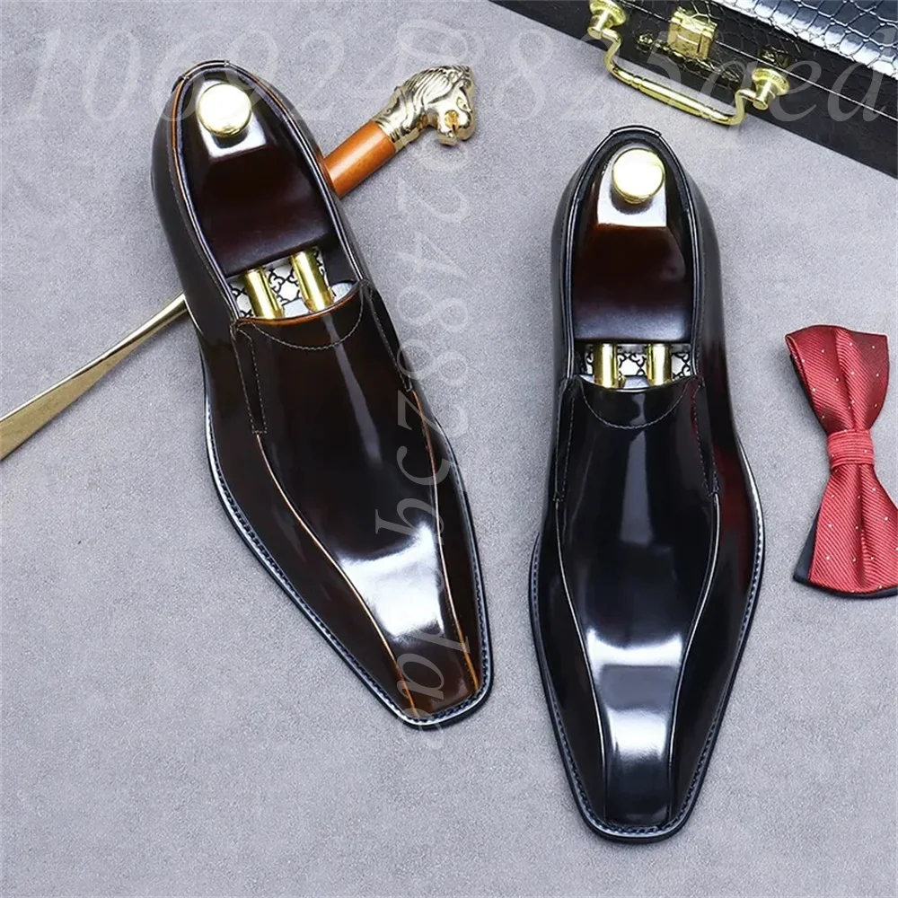 Handgemaakte vintage veterscho - Formal Men Daily Wear Shoes recensie en prijs