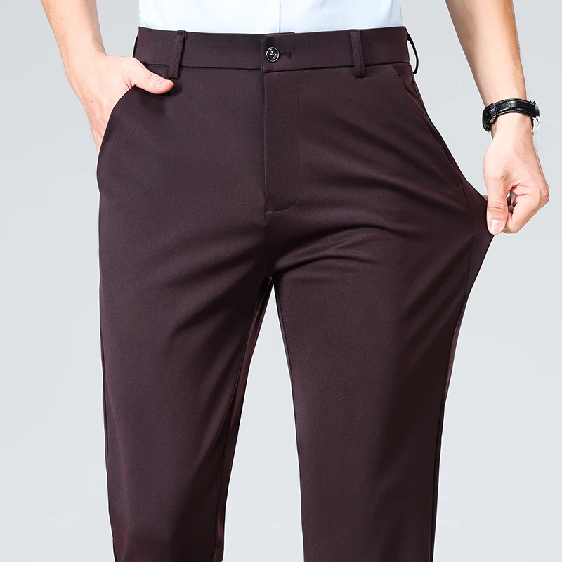 Lente Zomer Dunne Broek Mannen - Men Formal Wear Outfits recensie en prijs