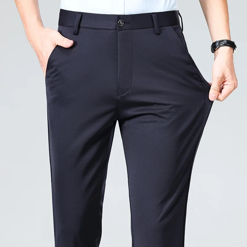 Lente Zomer Dunne Broek Mannen - Men Formal Wear Outfits recensie en prijs