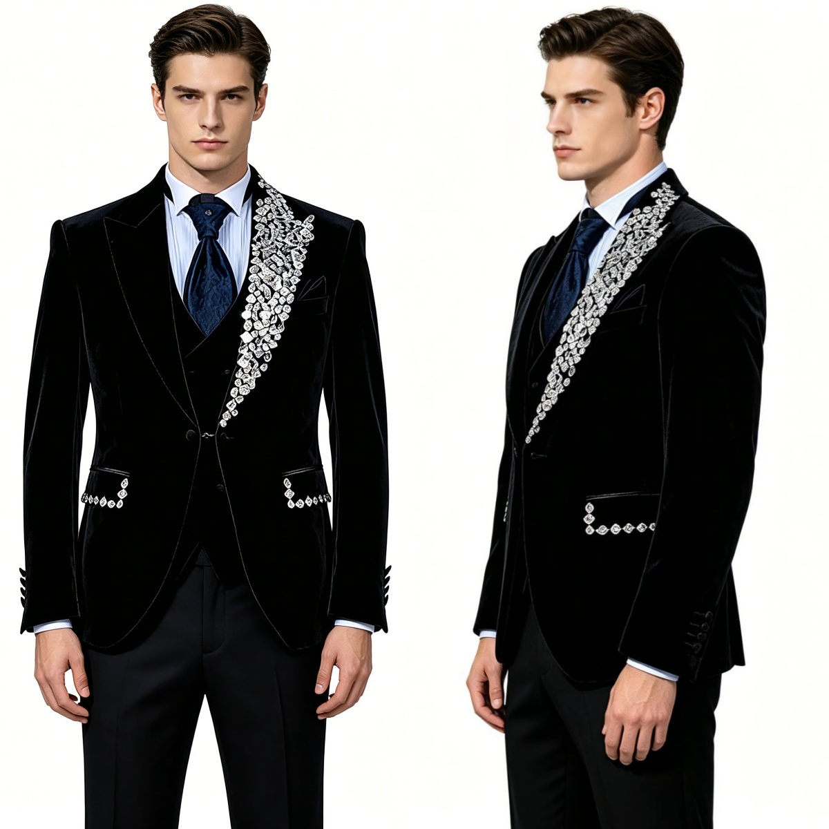 Formele Bruiloft Smoking Fluwe - Formal Wear Jersey For Men recensie en prijs