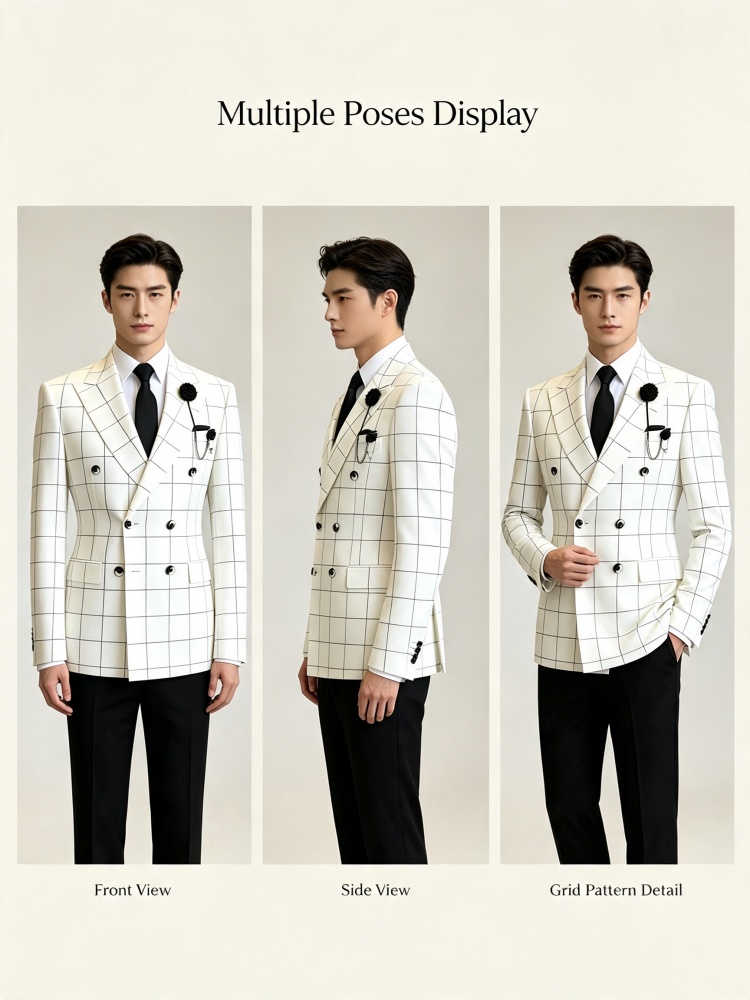 Minimalistische casual blazer  - Men Formal Wear Outfits recensie en prijs