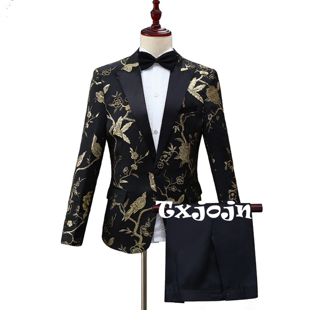 2026 Nieuwe Prachtige Jacquard - Men Formal Wear Outfits recensie en prijs