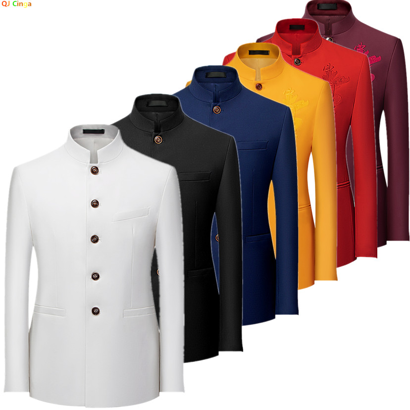 2026 Heren Chinees Stijl Lange - Korean Men Formal Wear recensie en prijs