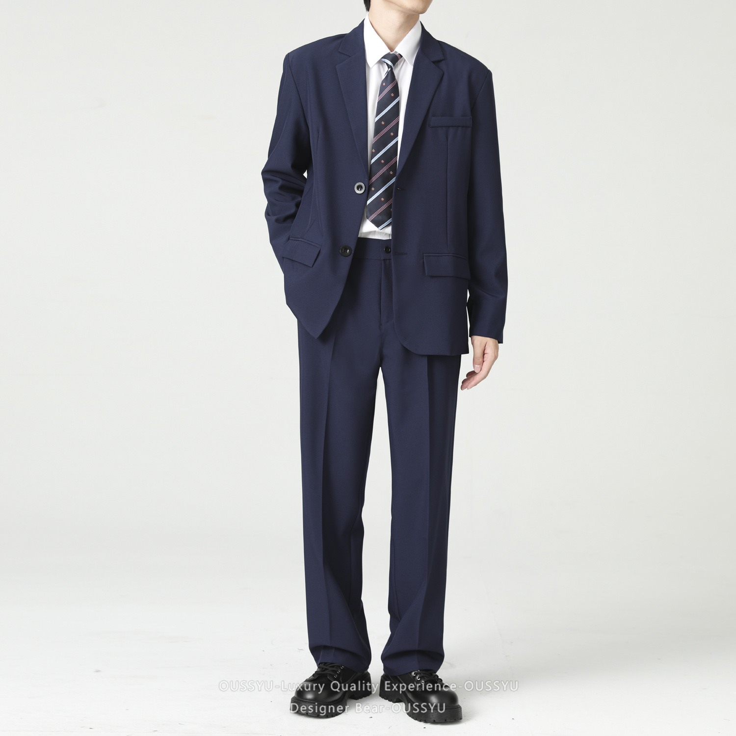 Hoogwaardig 2-delig pak blazer - Korean Men Formal Wear recensie en prijs