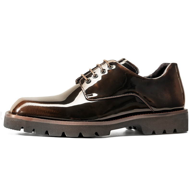 Elegante leren schoenen voor h - Korean Men Formal Wear recensie en prijs